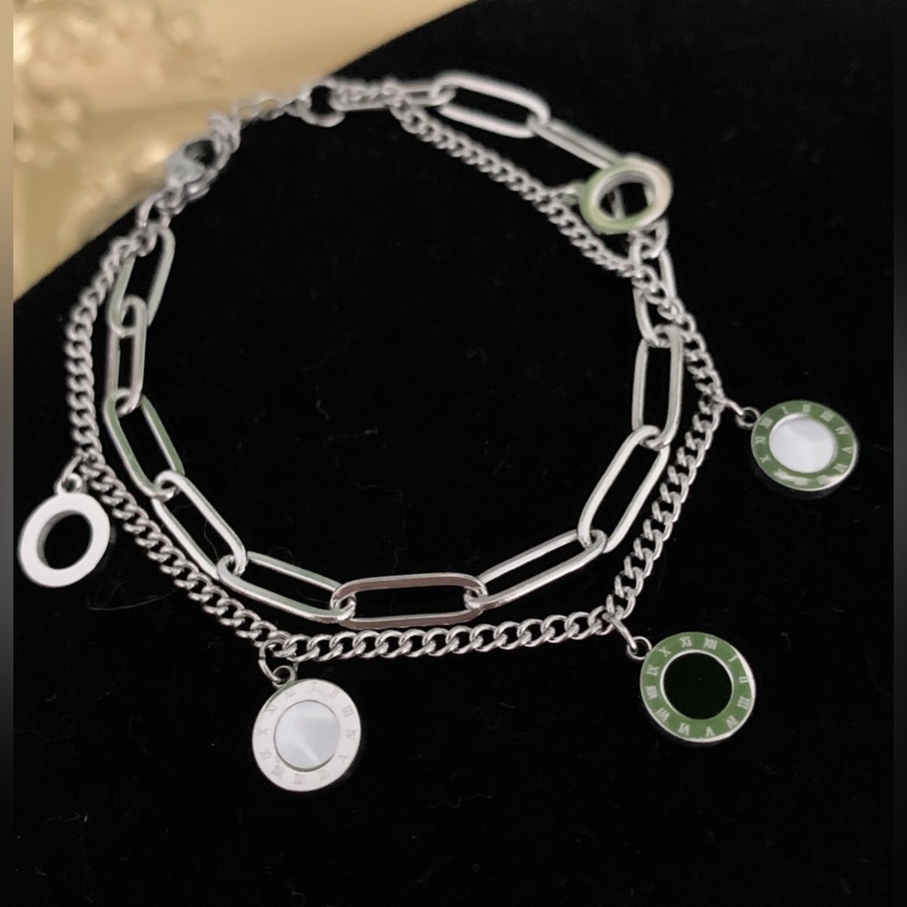 Stainless Steel charm bracelet